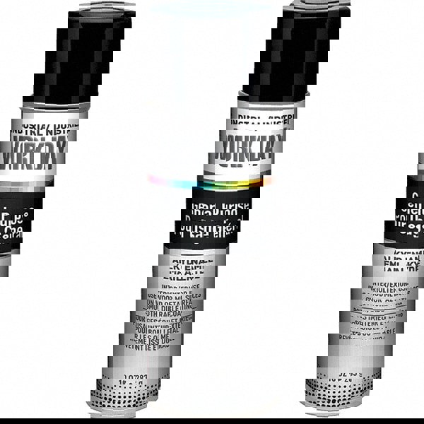 Enamel Spray Paint: Black, Gloss, 10 oz